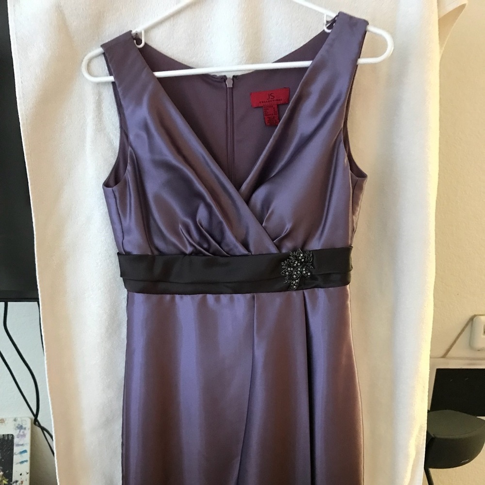 Cocktail party, wedding, formal dress purple